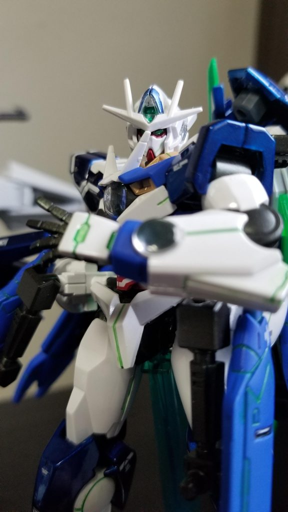 スミ入れはエナメルのパークグリーンだったかな？をだばーっとつけて綿棒で拭き取りました