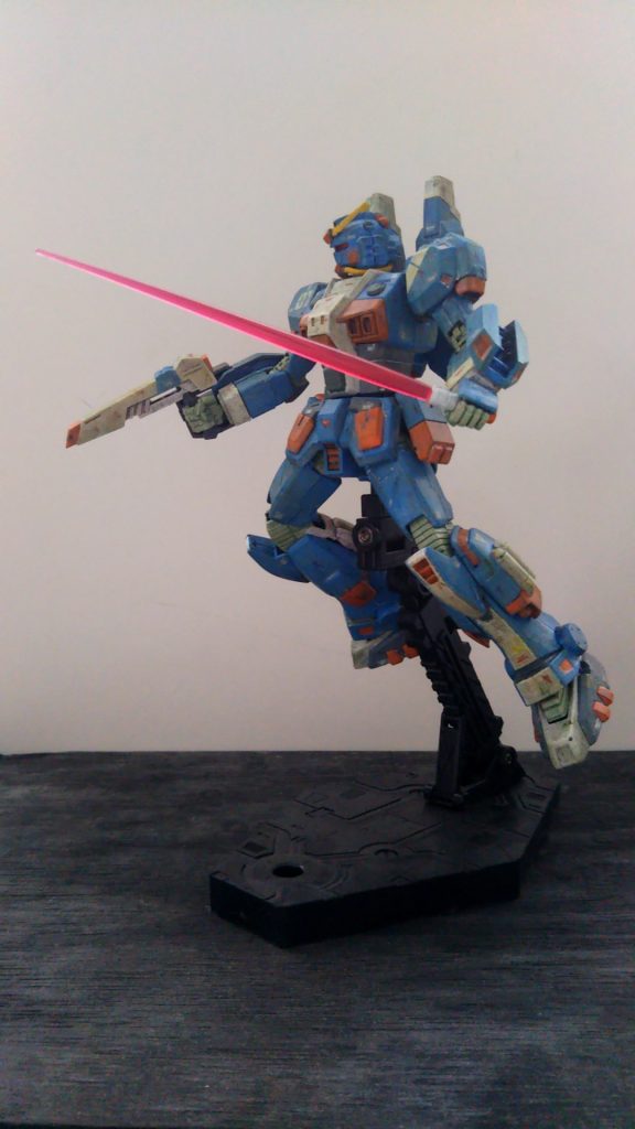 お汚しタイムはフィルタリングカラー、ドライブラシ！