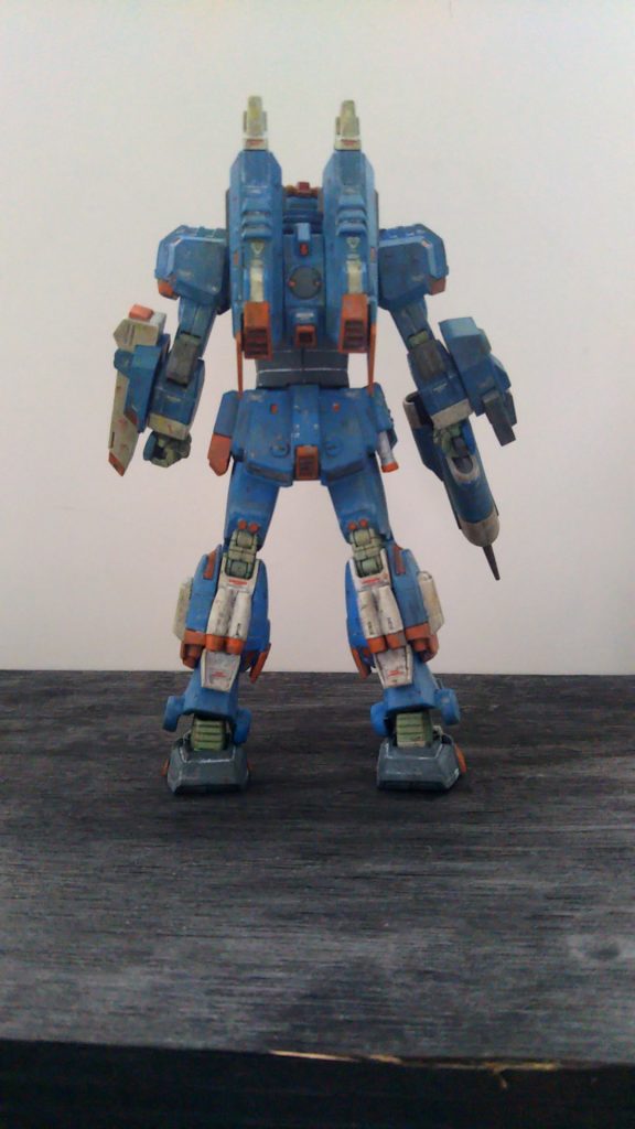 最後はウェザリングマスターでお化粧。トップコート！ついついやり過ぎてます。