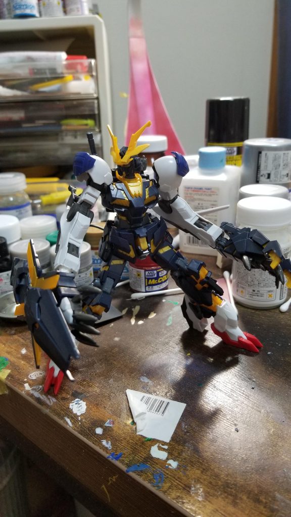 最終仮組み。
なんか塗装前のがかっこいい...？