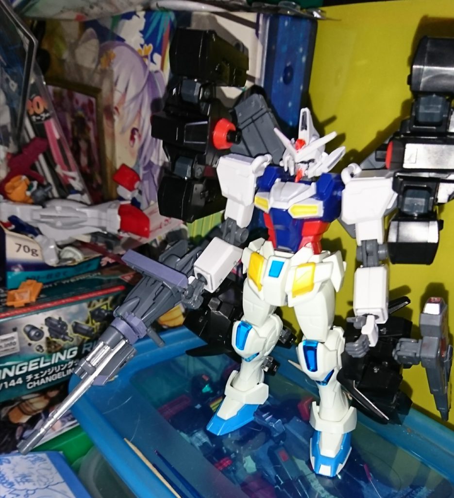 チェンジリングライフル持たせたら似合いすぎて興奮してましたw