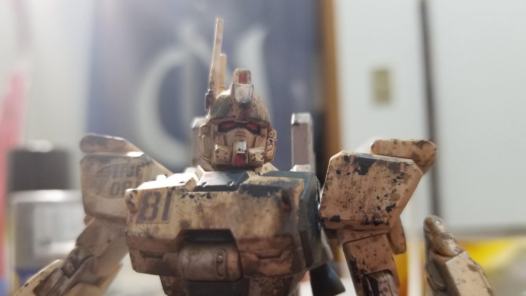 胸部アップ
スポンジチッピングも初挑戦しました