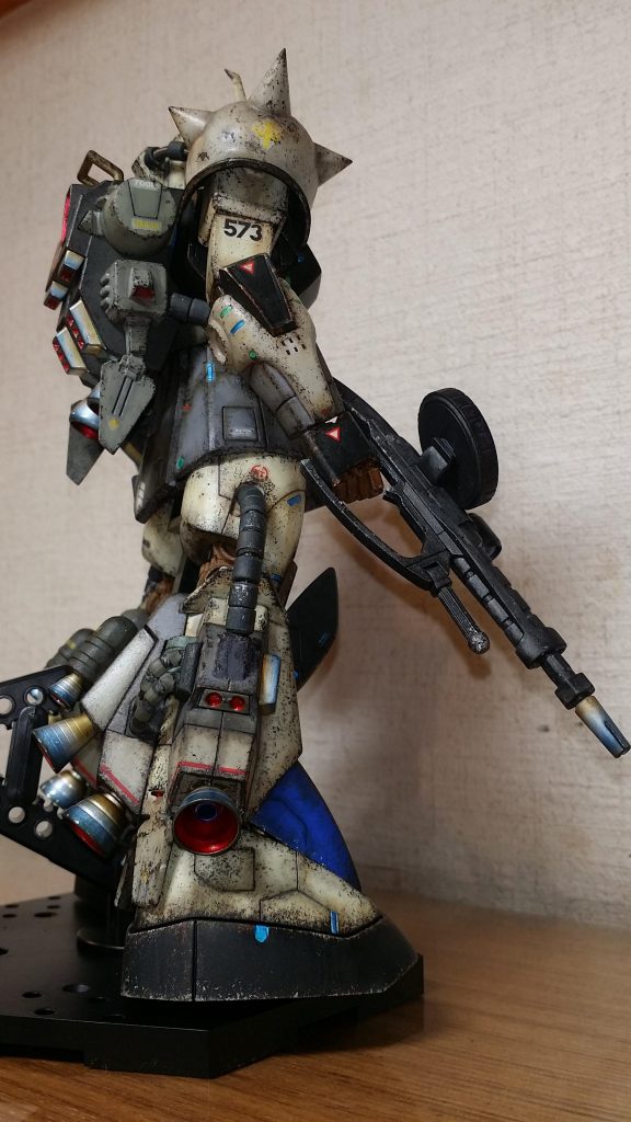 バーニア類のみツヤありです。