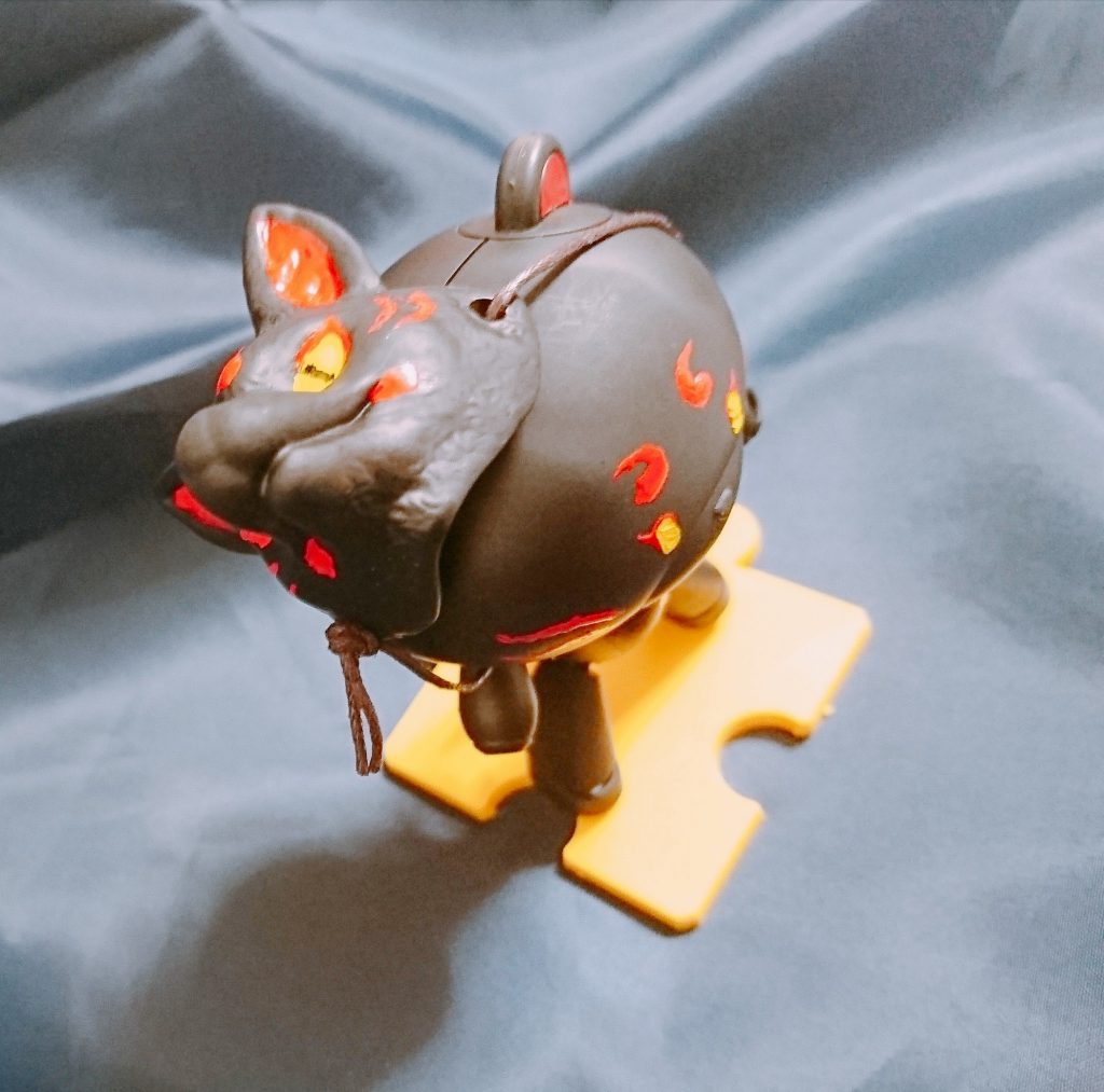 お面をつけた姿がなんともかっこかわいい……！(自画自賛)