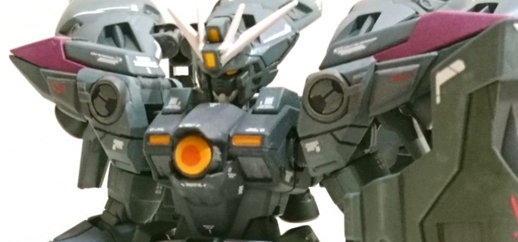 胸と肩のアップ