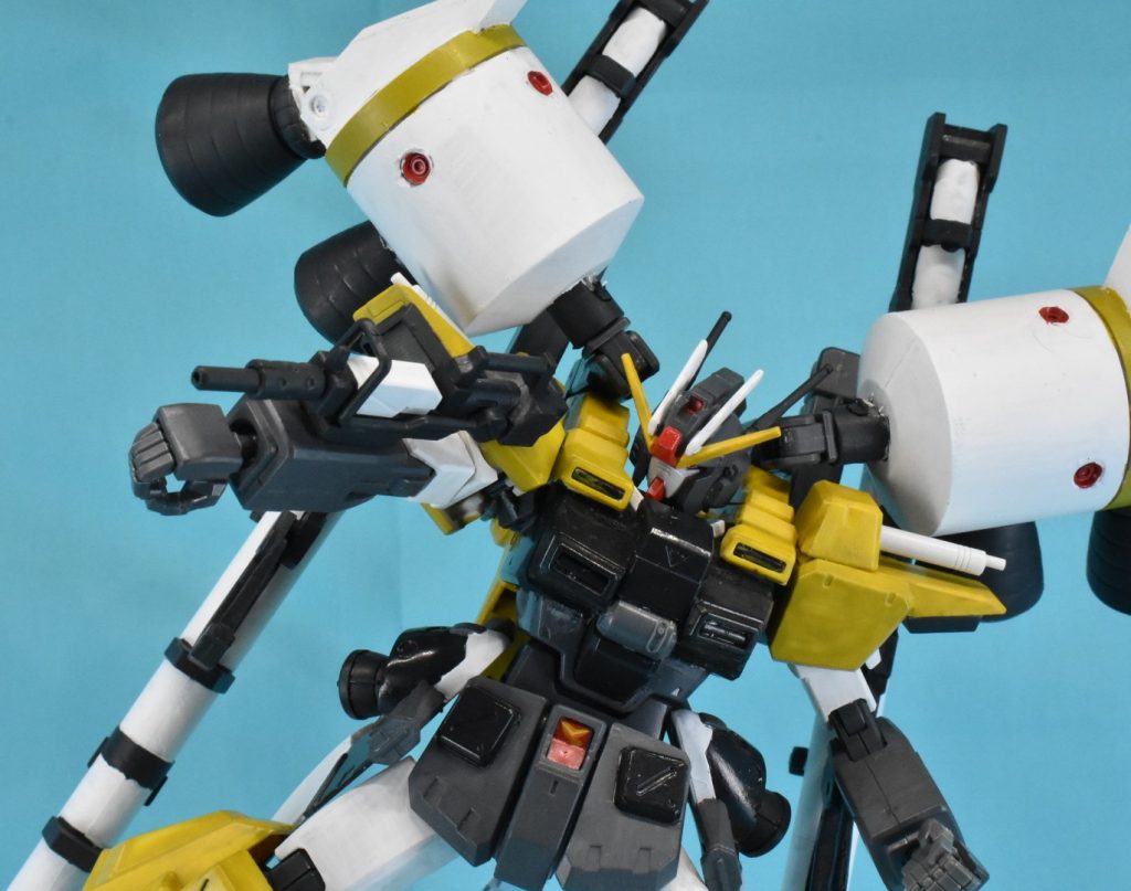 陸戦型ガンダム(宙間戦用試作装備)–8枚目/制作者：ダメ人間