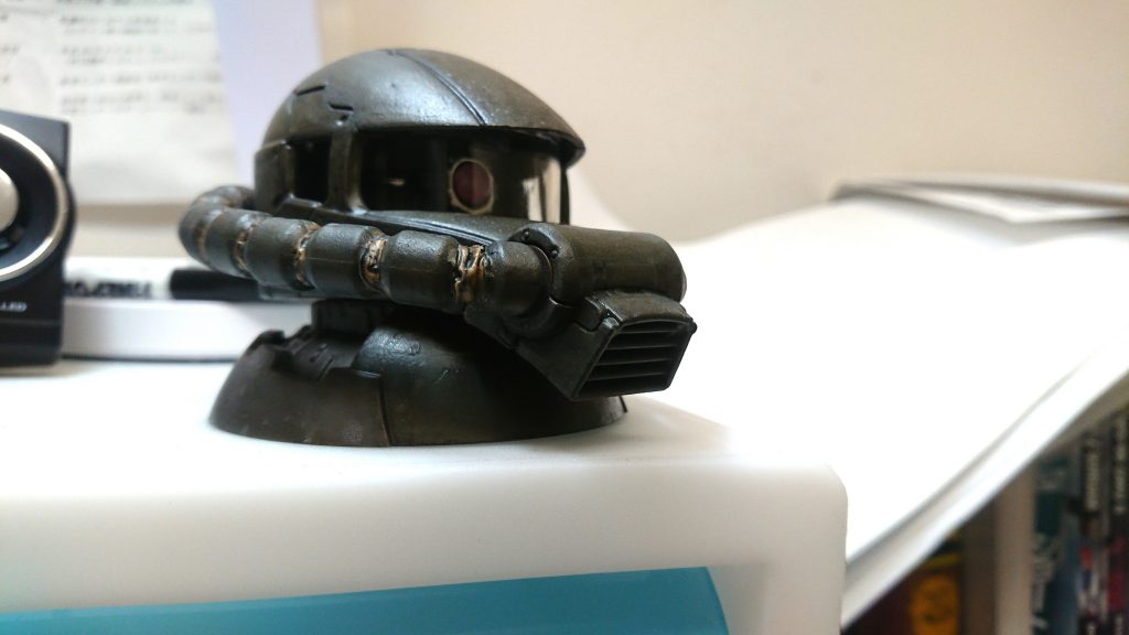 ザクヘッド(東部ヨーロッパ戦線)–3枚目/制作者：しなみや