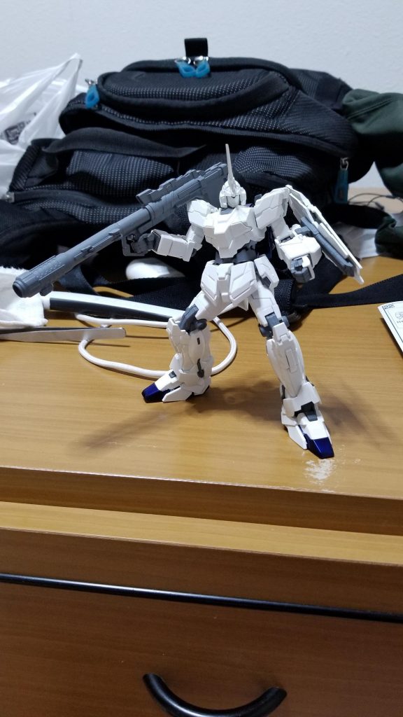 まずは基本塗装。
さっき言った塗装の細かい修正とコート以外はやりました。