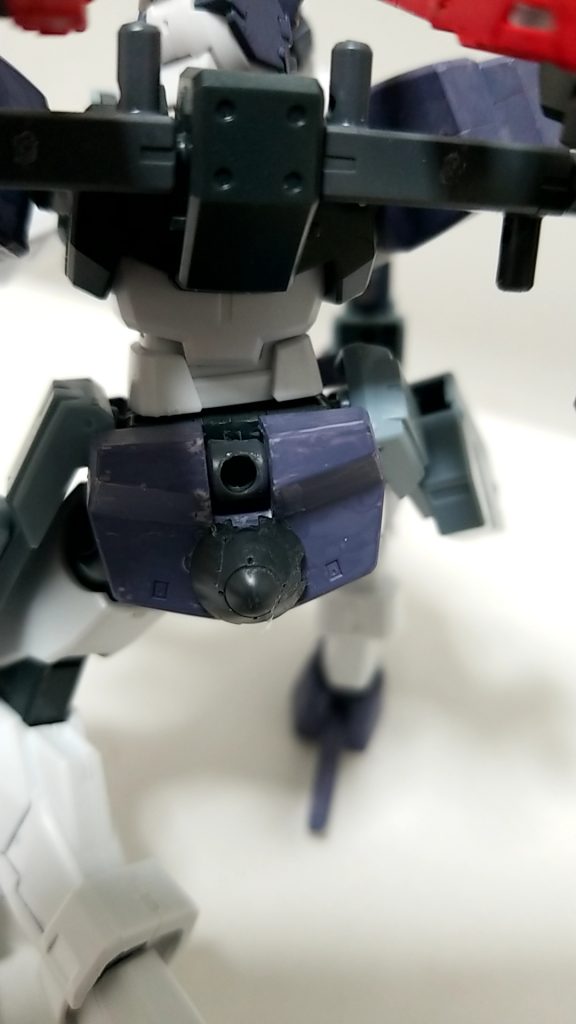 おしりの部分にGNドライブを無理やり設置(笑)これで重量を軽減できる(はず)