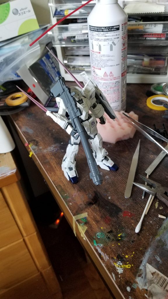 一応本体にだけデカール貼りました。
中々楽しかった。