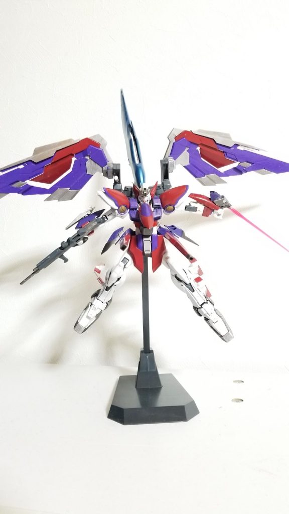 見にくいですがレールガン発射シーンです。