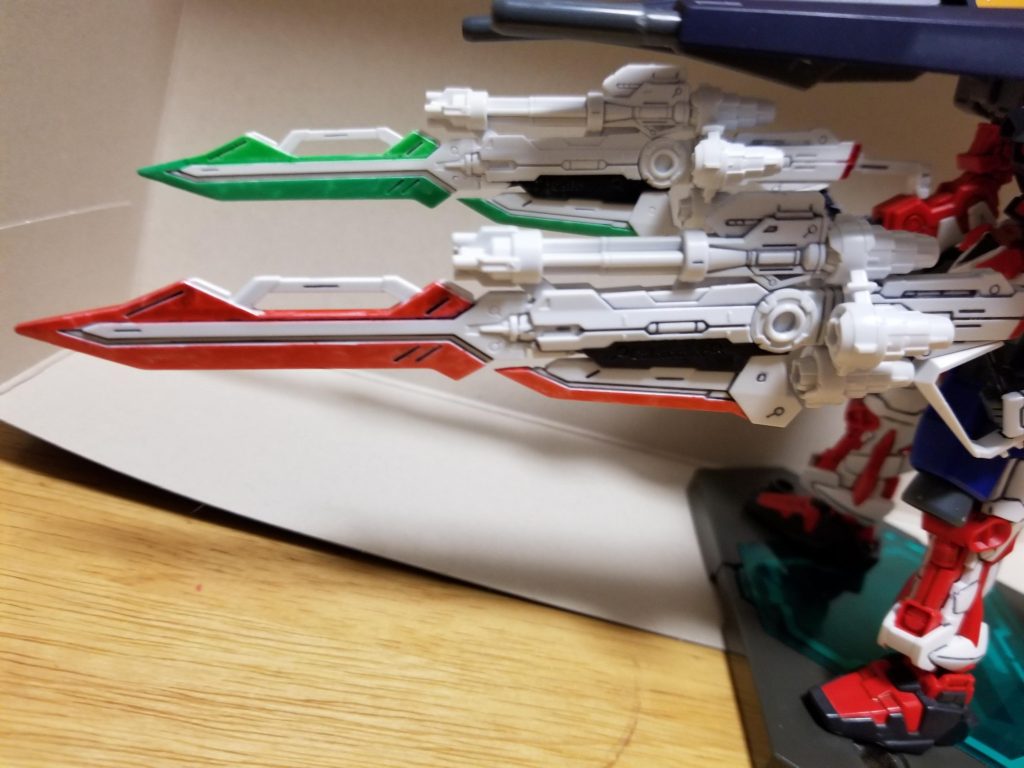 2本のカレトヴルッフです。
これのおかげで今回の機体が出来ました。