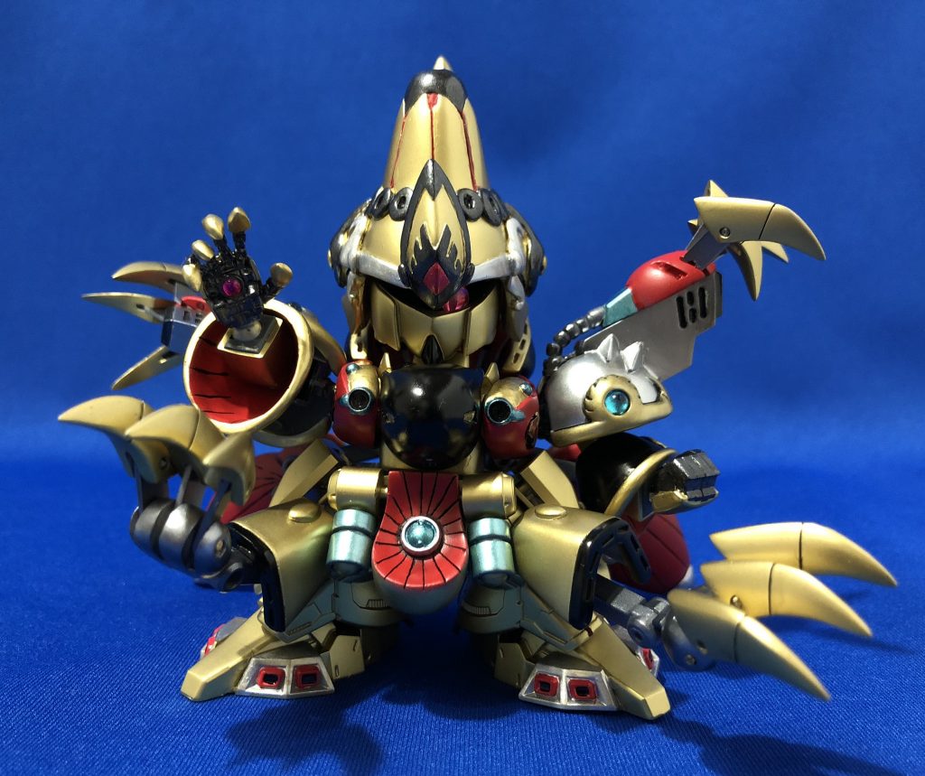 登場シリーズ…SDコマンド戦記ジオニックシティ編
型式…ZCX-003P 
所属…ジオニックコネクション
地位…フューチャーカンパニー社長
行動目的…世界征服
フューチャーカンパニー社長であり、ジオニックコネクションの最高権力者。
自らを預言者と名乗る。
3つの顔を持ち、野心家であり誰にもその本心を悟らせない。