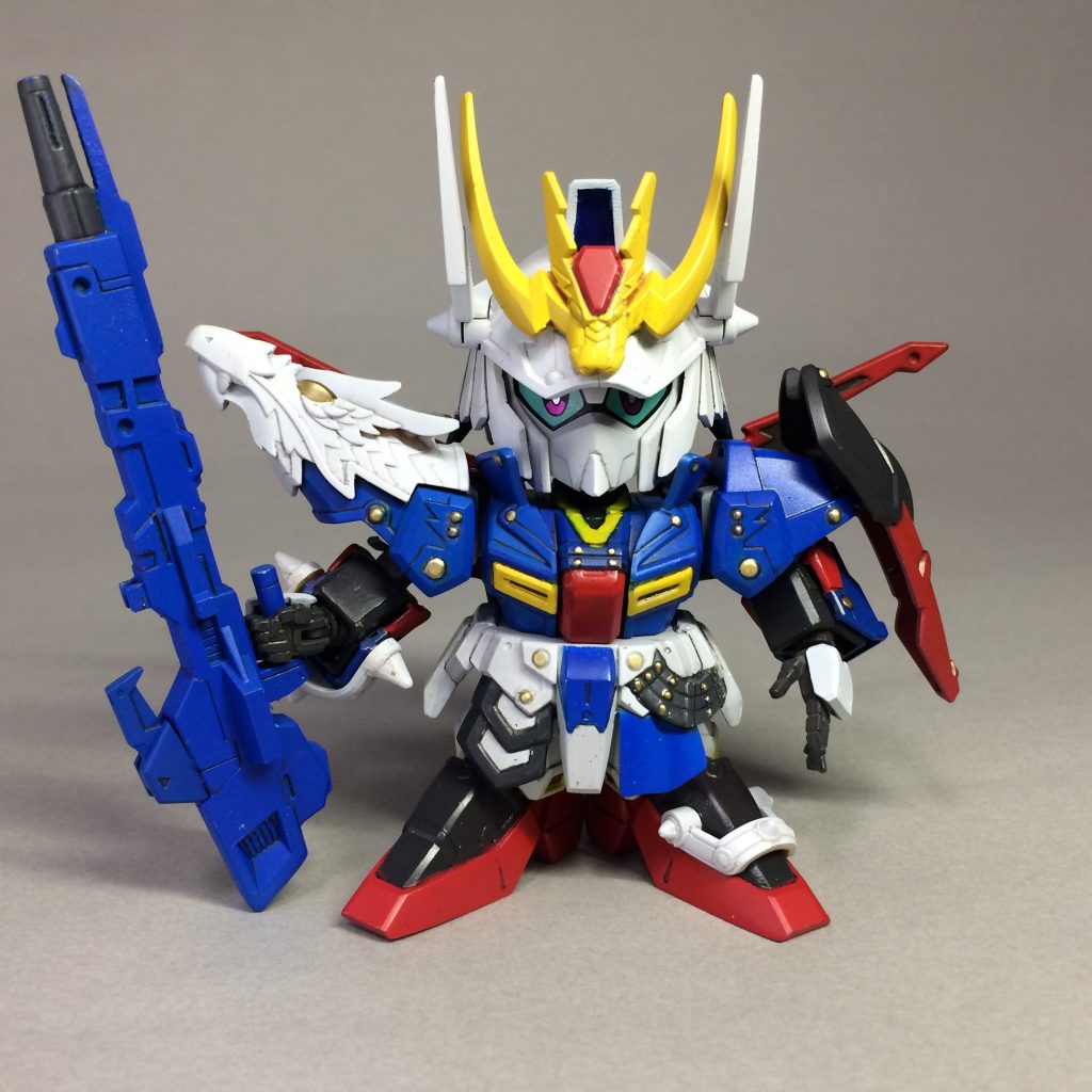 雷装張飛ガンダム（アクターズイメージカラー）–3枚目/制作者：流川ゼータ