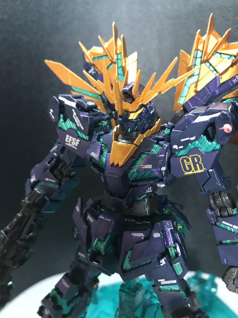 RG バンシィノルン 覚醒&パール、メタリックカラーリング–5枚目/制作者:モルガナ