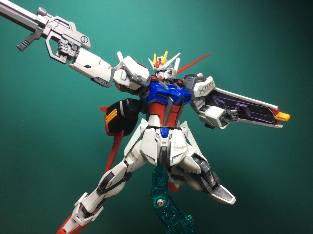 OPカットのあのポーズだって余裕のよっちゃん(死語)でできるんですよ…?旧HGからの劇的過ぎる進化に心が震えました。