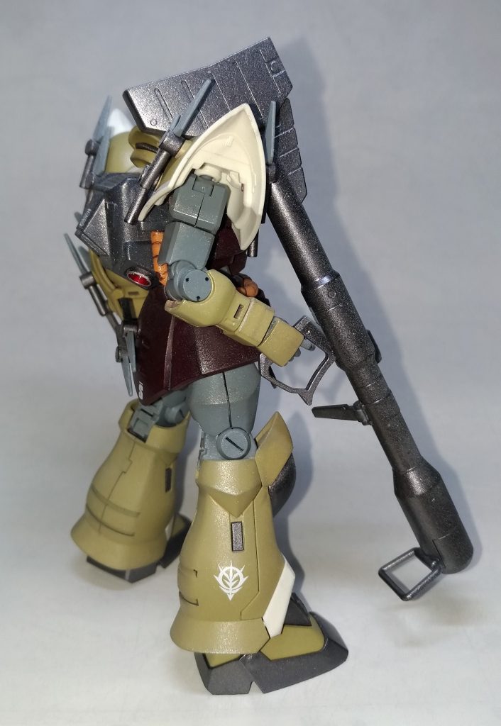 胴以外の外装をダークイエローに変更してみました。