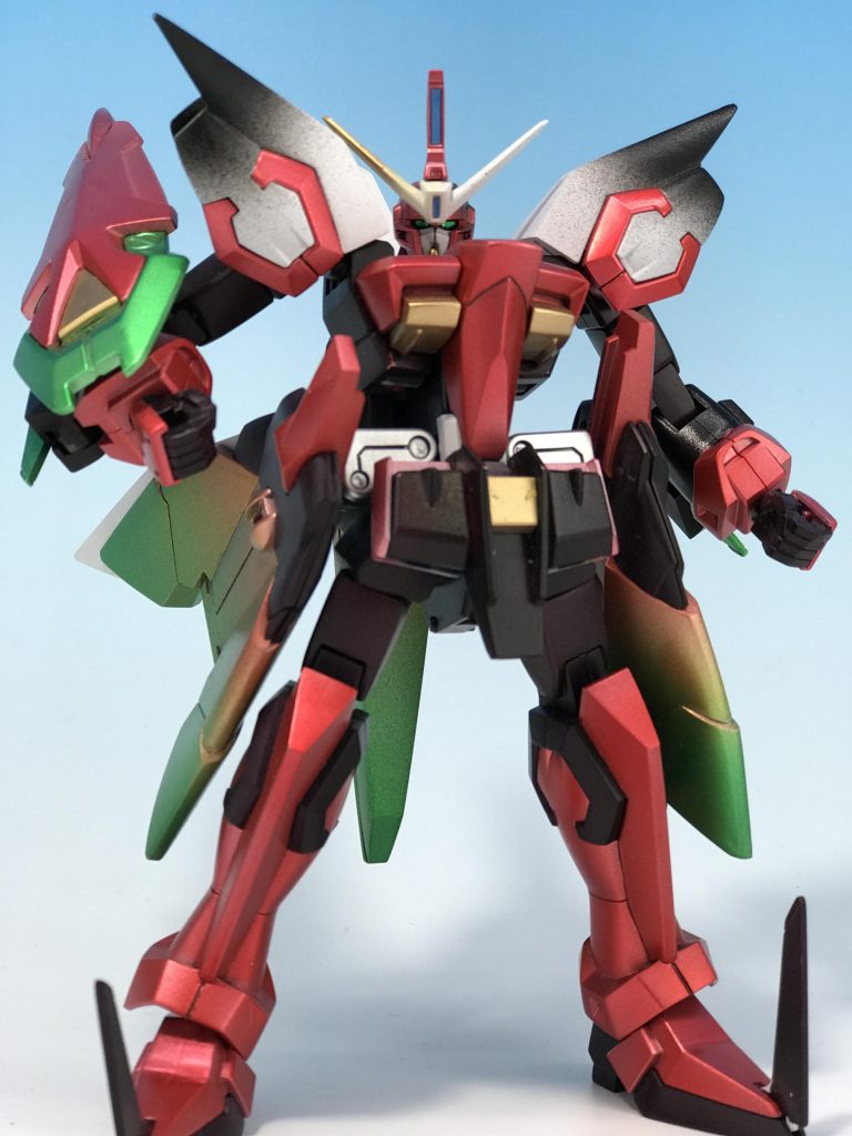 ちなみに、MS形態はアンク(グリード態)をモチーフに塗装しています。ツノとか肩とか。
最後までご覧下さり、ありがとうございました!