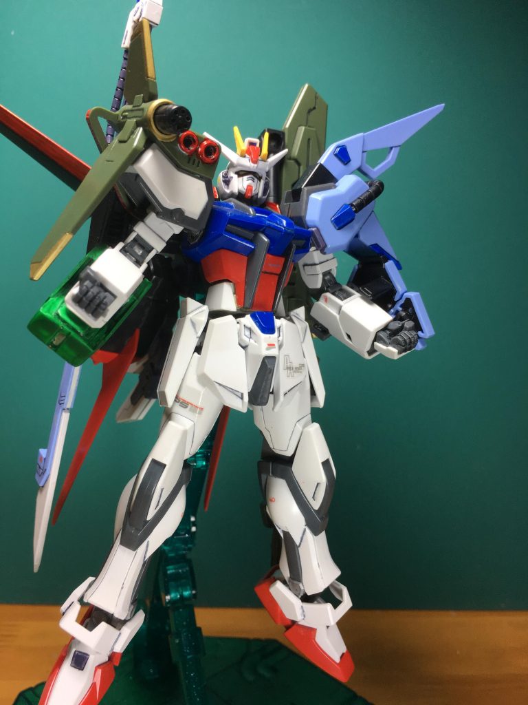 もちろんパーフェクトストライクもやります。かつてBB戦士で設定されたスーパーストライクから8年も経ってから正式に登場するとは思ってもみなかったので、発表当時にはおったまげました。