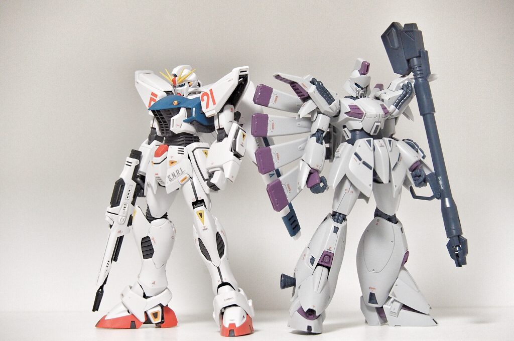 同時にRE/100のビギナ・ギナも組みました。こちらも別でアップしていきます。