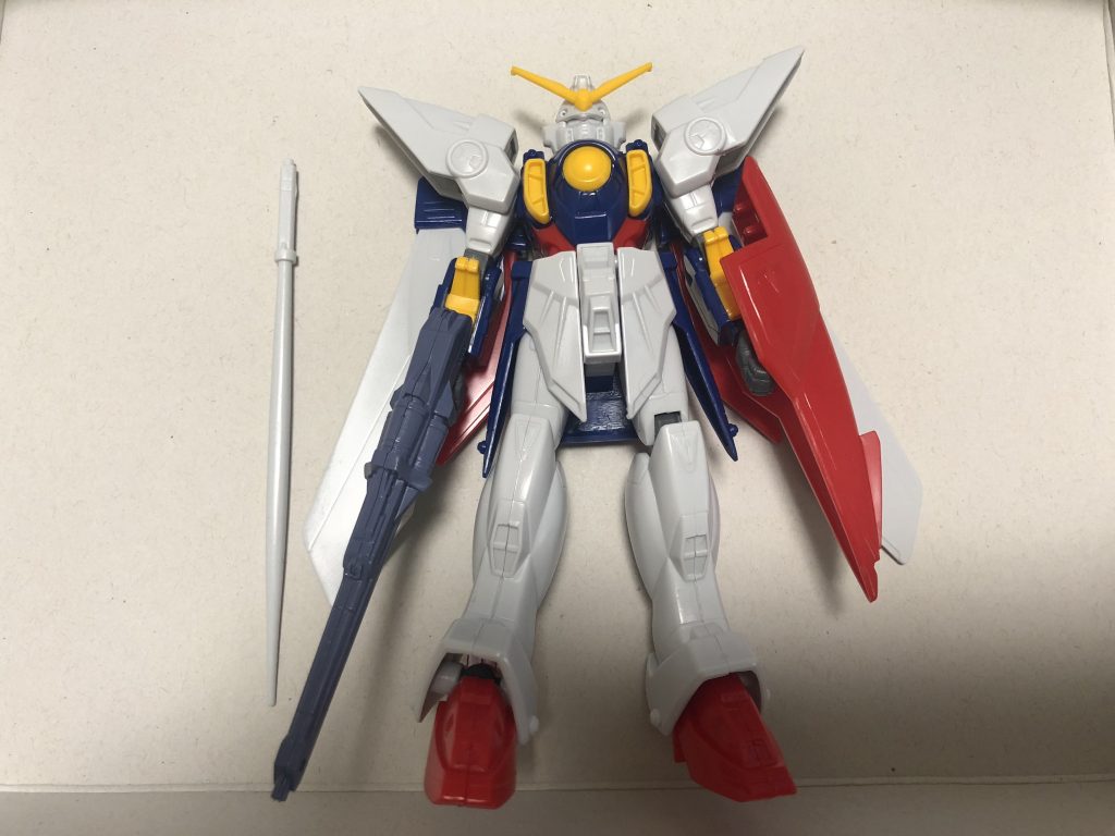 素組みの状態です。ここから彩色してます。