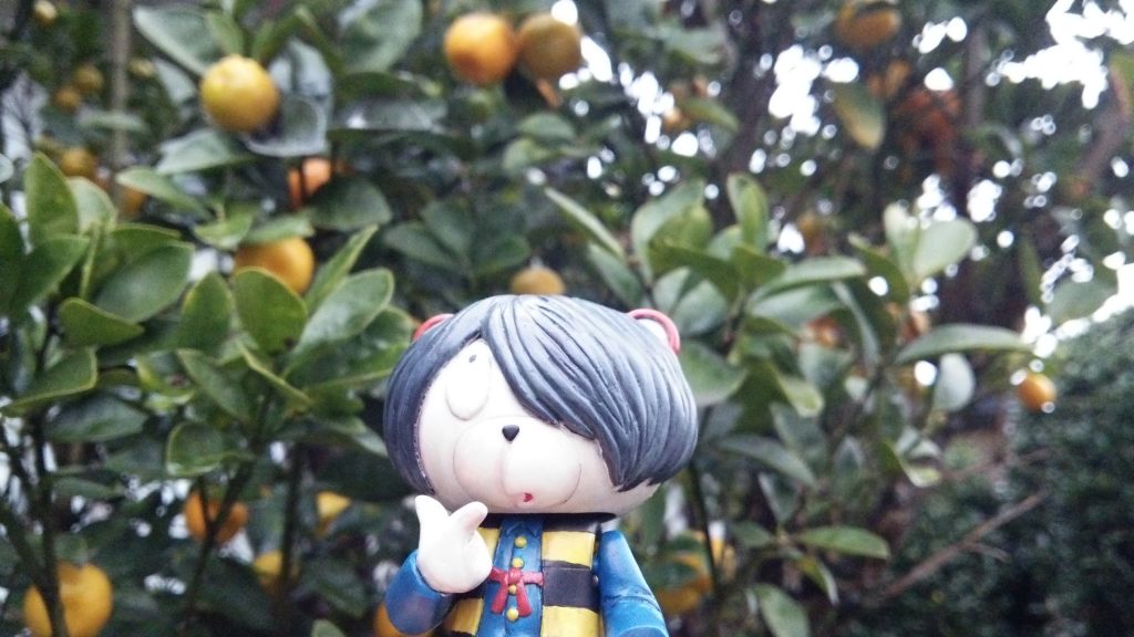 髪の色や目元、口元など原作の水木しげるテイストの塗装で仕上げてみました。