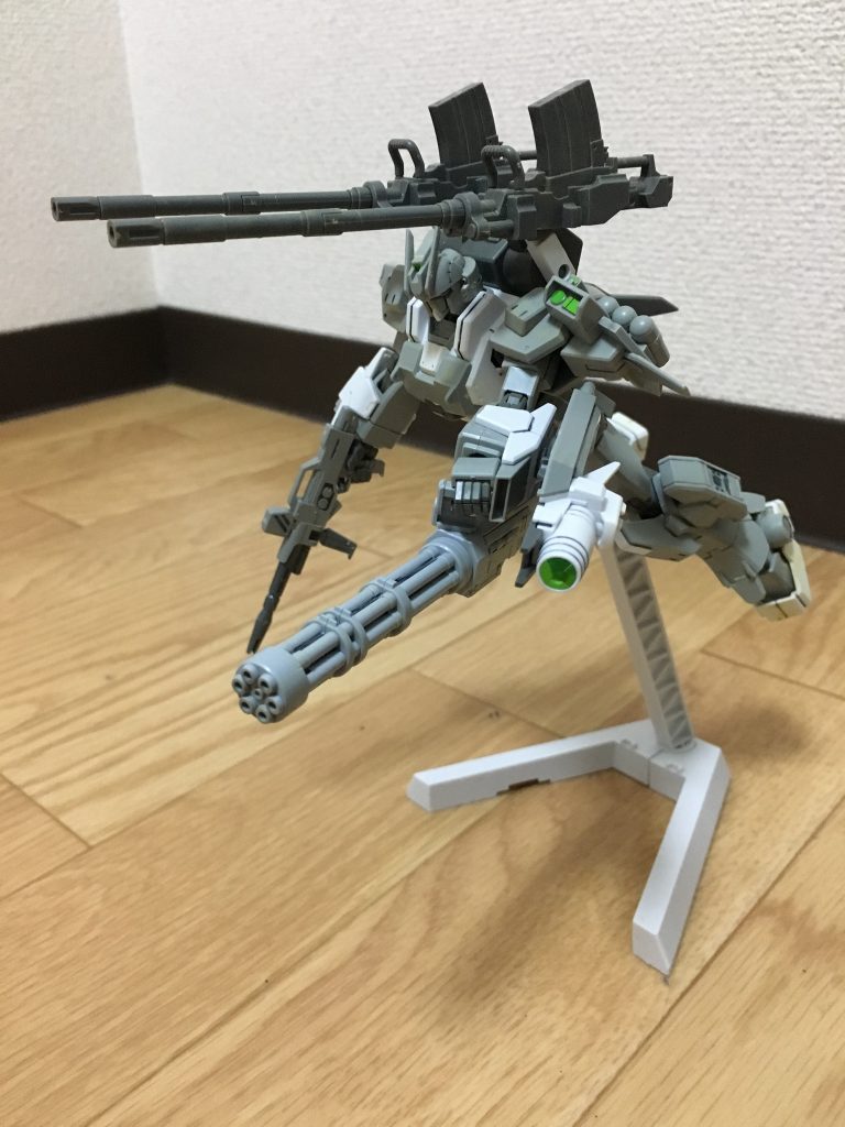 塗装前の機体です。