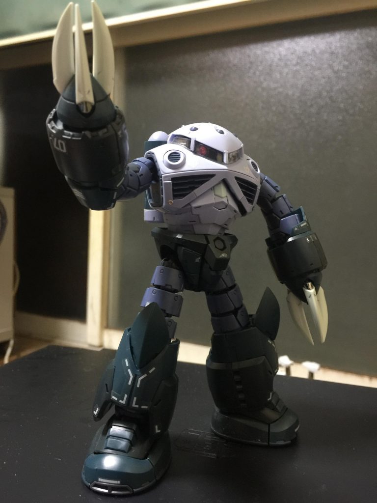 相手を挑発しているように腕を挙げて見ました。
ポージングは皆様方の投稿と比べるとまだまだ勉強不足です。