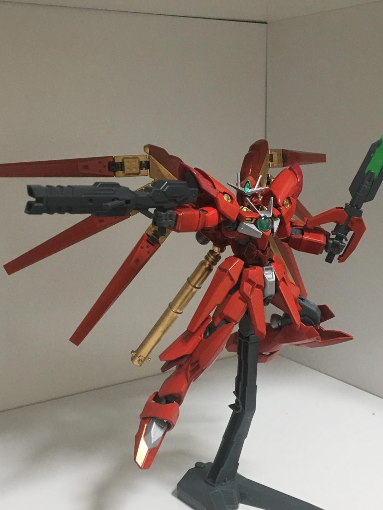 SEED撃ちのポーズ