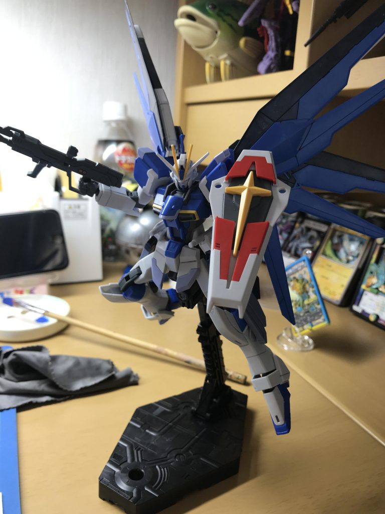 次にあげたのがリベルターインパルスの初期考案型です。アメイジングストライクフリーダムが出るまではこの状態を脳内で想定してました。