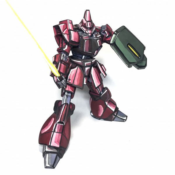 ガルバルディβ イラスト風模型