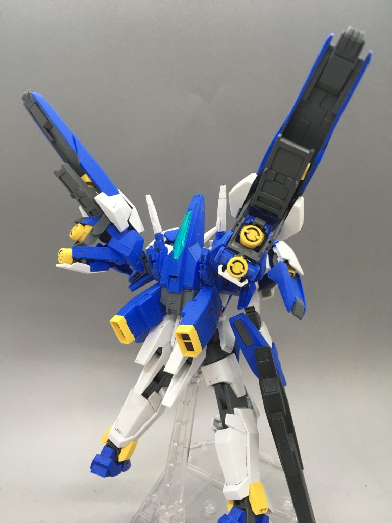 バックショット。大型ブースターはロマン。