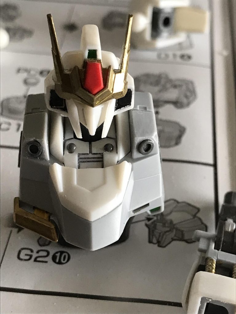 モールド埋め込み直後。