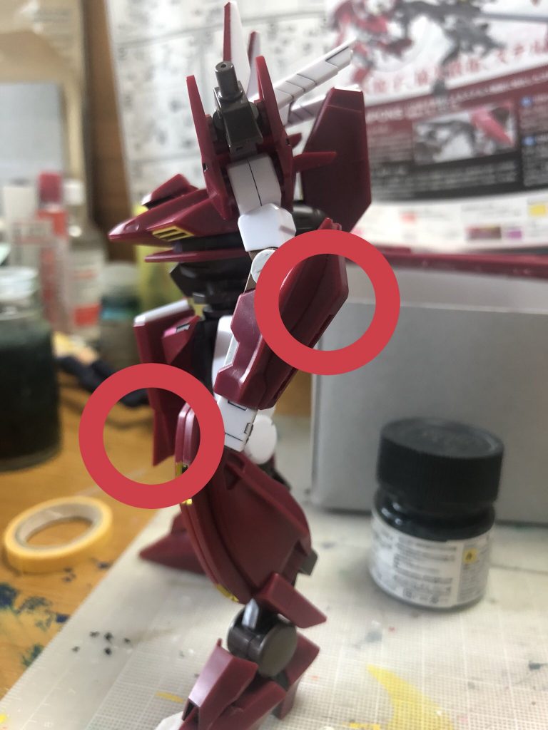 とにかく塗装箇所が多い…