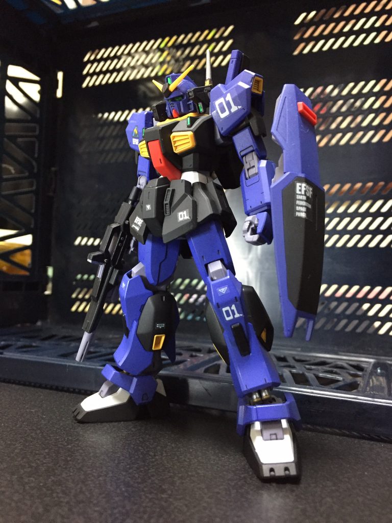 おなじみのブルーバイオレットで塗装しました。