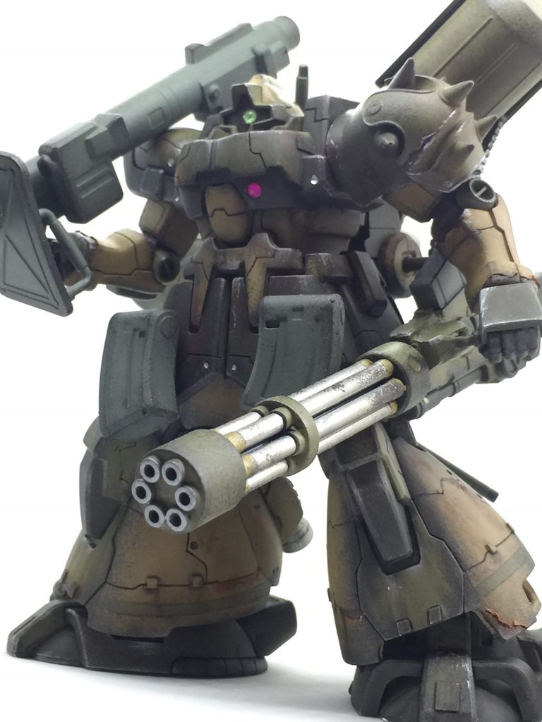 ガトリングはジャンク品の寄せ集め