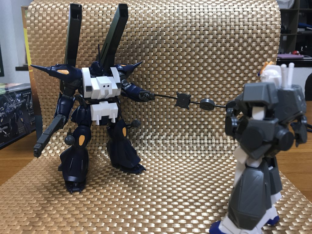 チョバムアーマーはプラ板で作りました。