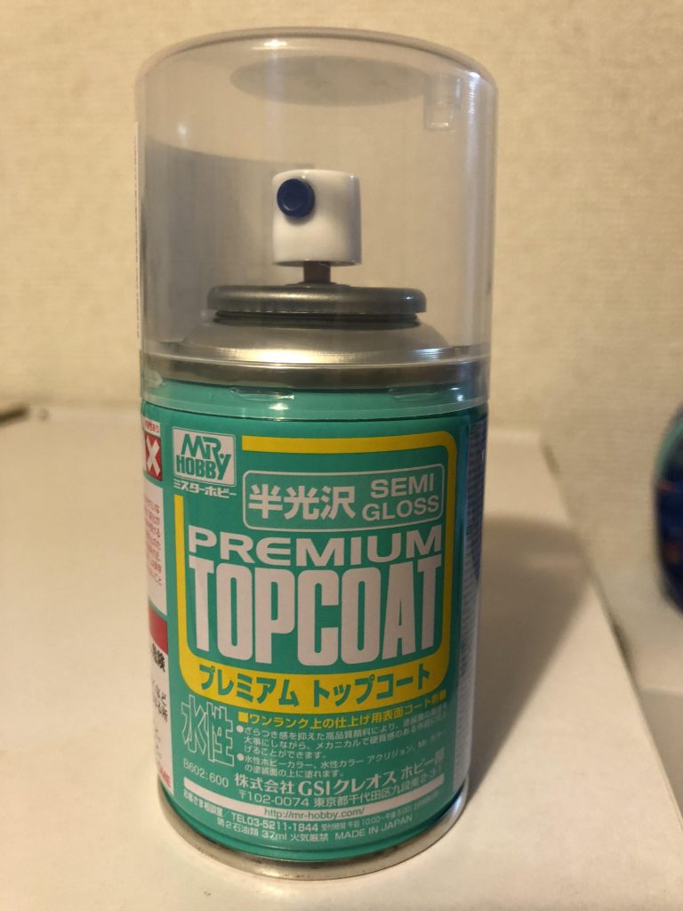 今回使ったコート材です。質感が高く、塗膜も強いです。おススメ！