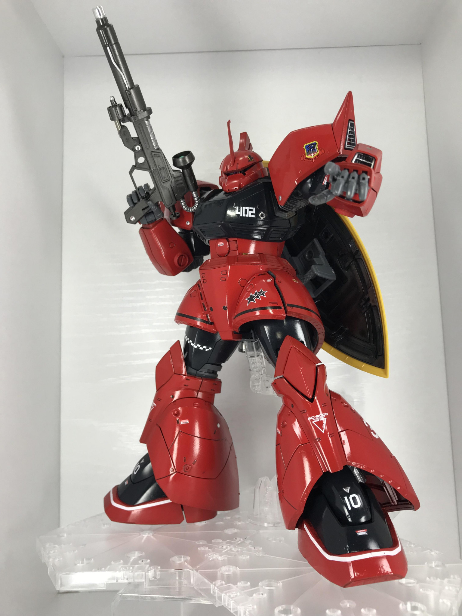 Mg ゲルググ Ver 2 0 ジョニー ライデン風塗装仕上げ モルガナさんのガンプラ作品 Gunsta ガンスタ