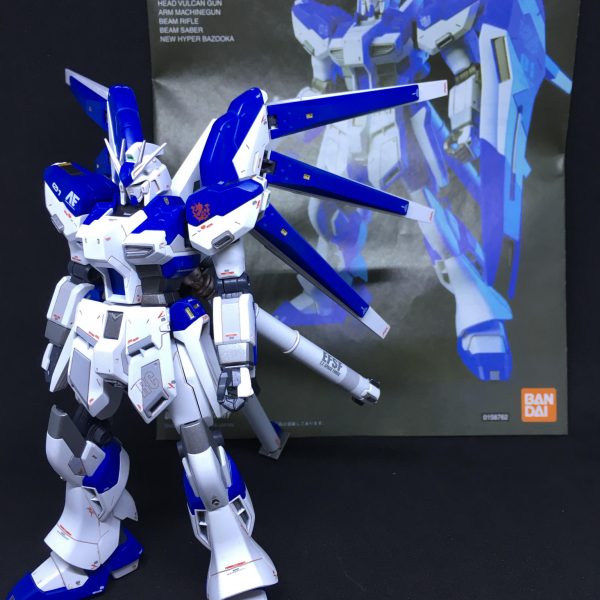 ガンスタさん復活おめでとうございます！HGUC ハイニューガンダム作りました