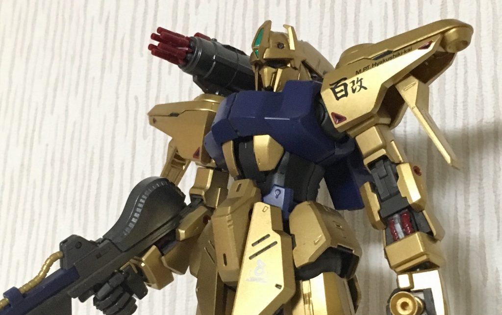 差し替えで改量産型に。いや、本来こちらがメインなのですが。