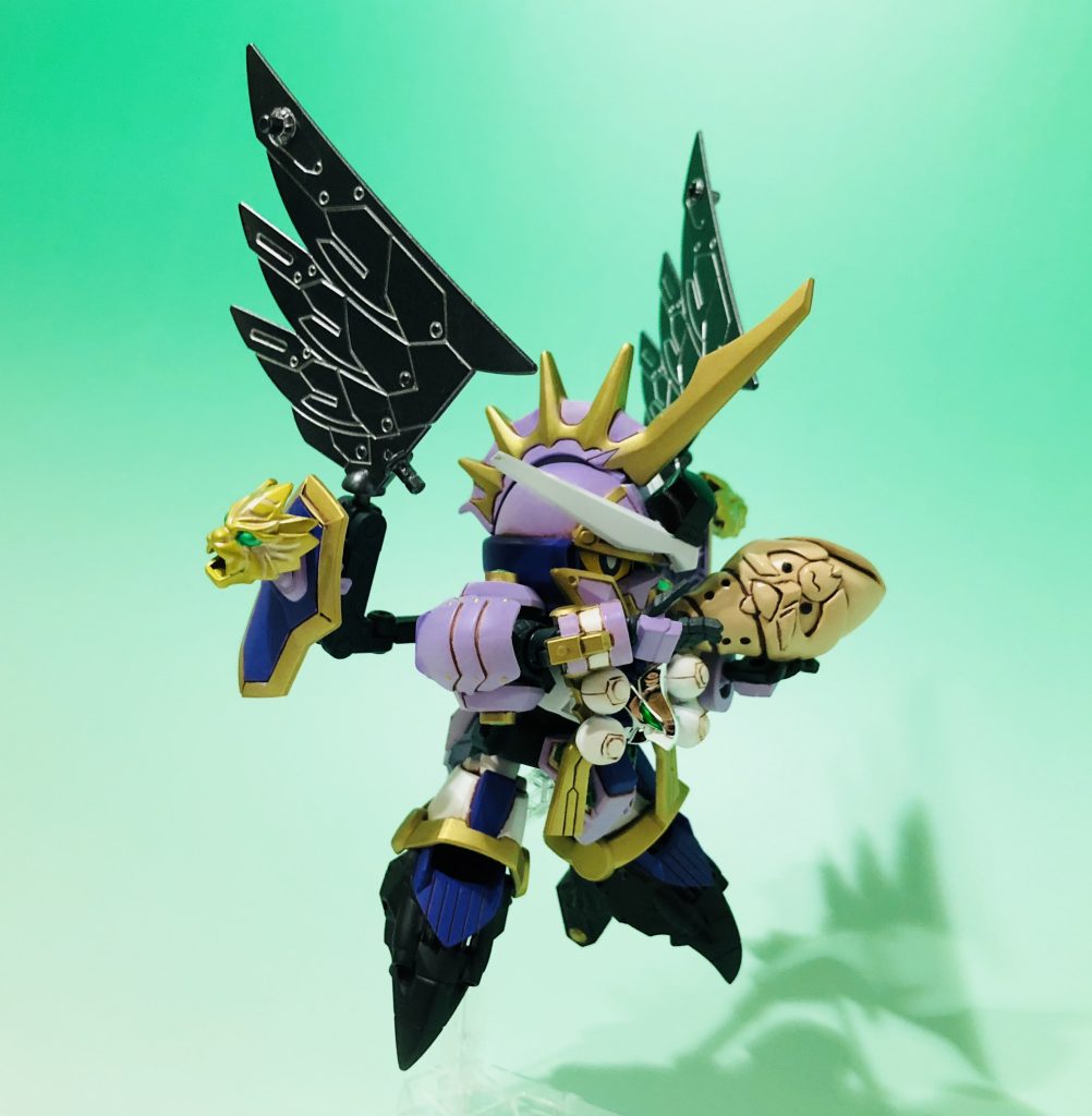 LGBBベースで可動範囲が広いので法螺を吹く事も出来ます。