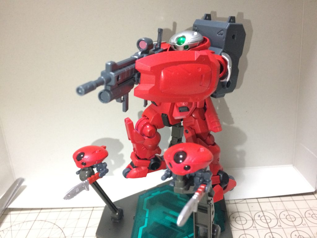 ミニモアを飛ばしつつ狙撃