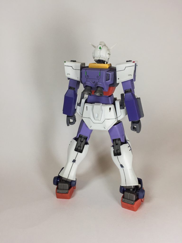 背面
バックパックにもランプ的なやつを塗ってます( ˘ω˘ )
誰かこのランプの名称教えて←