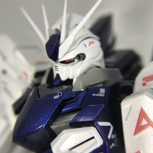 MG シナンジュ・スタイン オリジナル仕様、パール、偏光塗装（アムロ専用機風）｜モルガナさんのガンプラ作品｜GUNSTA（ガンスタ）