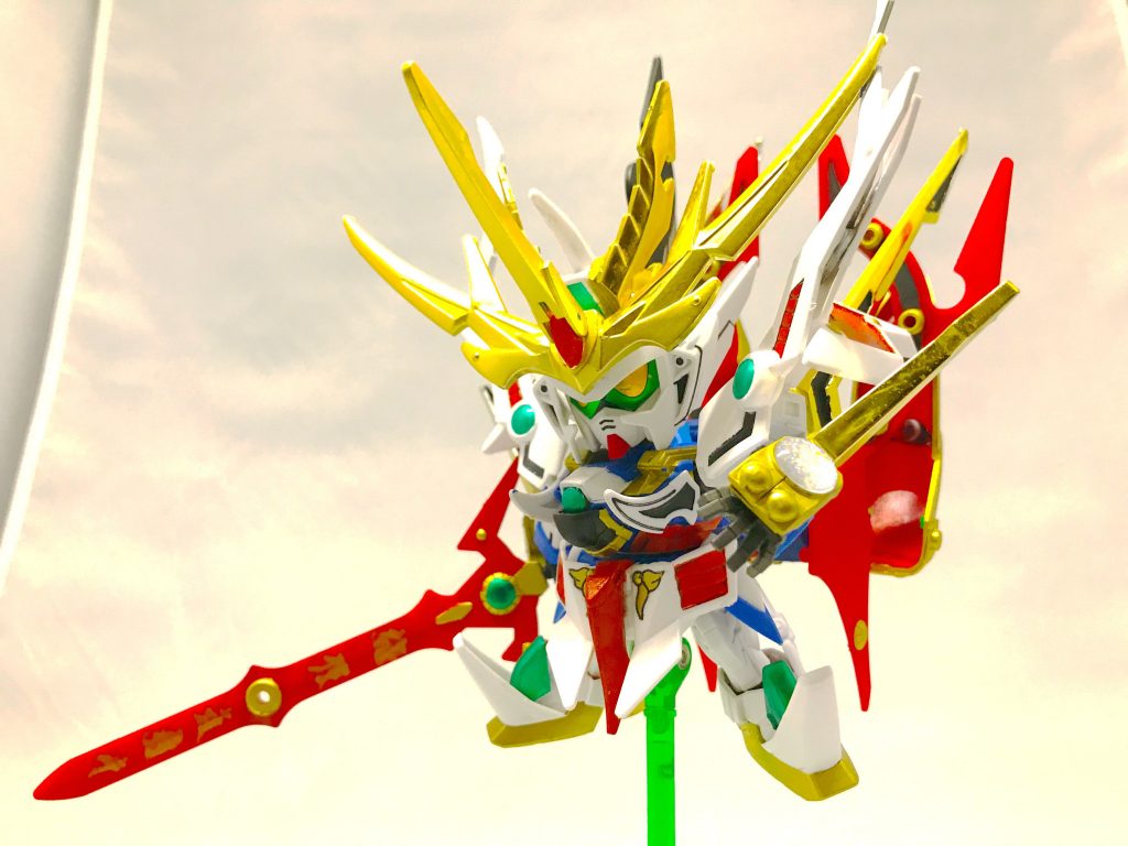 ゴテゴテしてるので下半身が貧弱ですね
CSフレームにしてバランス良くなったと思ってます