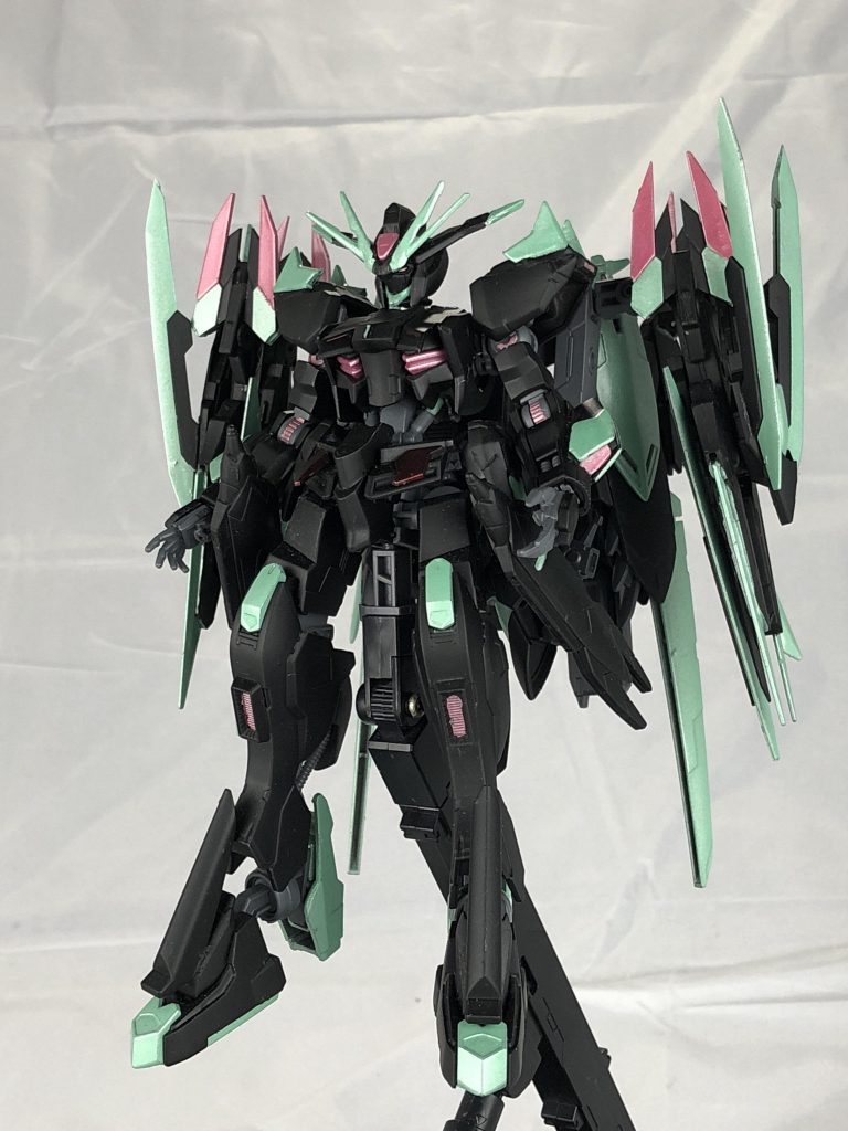正面。使用したガンダムフレームはバエルです。