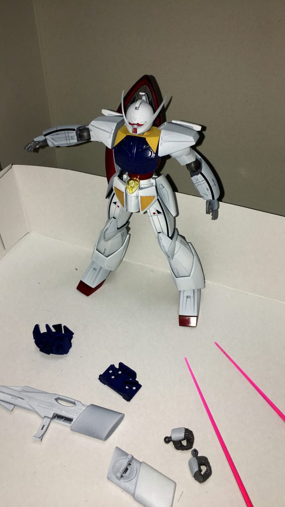 塗装後です、一応黒立ち上げのつもりでしたが上手くいかん!