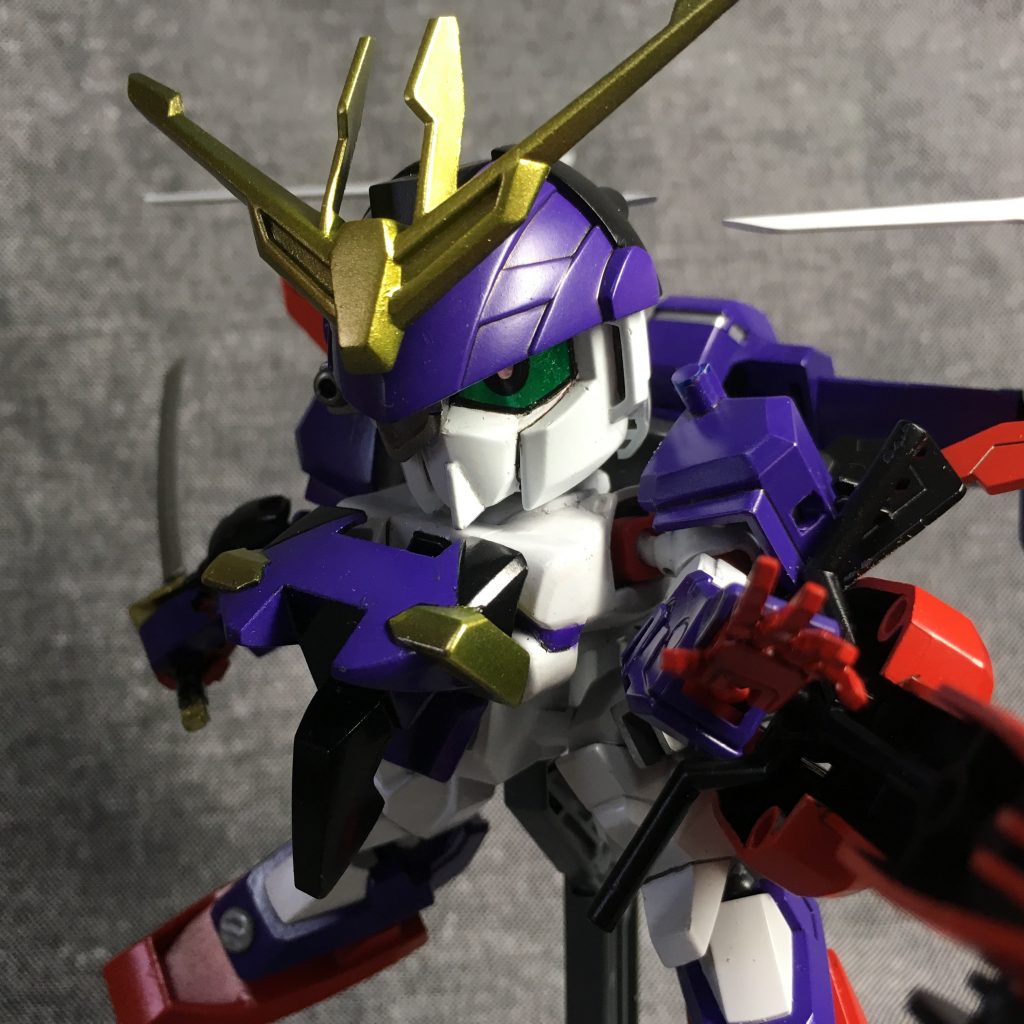 片目のスカウターが堕悪武者感があって気に入ってます。