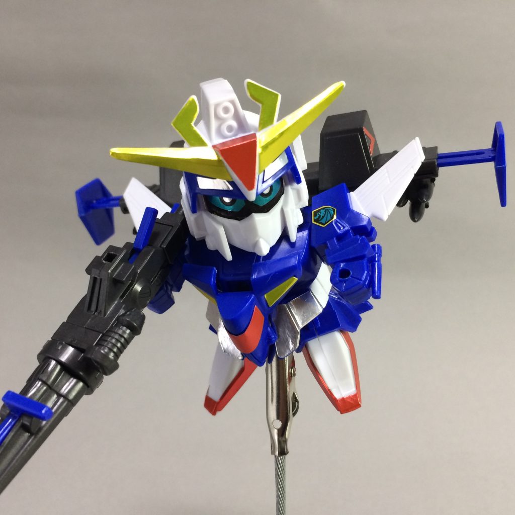 元キットのBB戦士ガンセイヴァーZ。
スコープモードギミックの再現を盛り込めなかったのが反省点です。